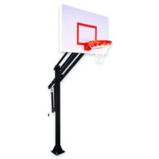 First Team Attack™ In Ground Adjustable Basketball Goal - Image 6